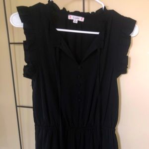 Black L Love dress